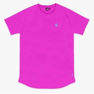 Baseball Lifestyle 101 Diamond Tech Youth Tee Shirt Cotton Candy Pink XL